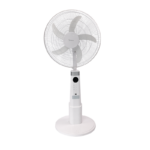 Midea Battery Rechargeable Stand Fan - White